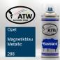 Preview: Opel, Magnetikblau Metallic, 288: 400ml Sprühdose, von ATW Autoteile West.